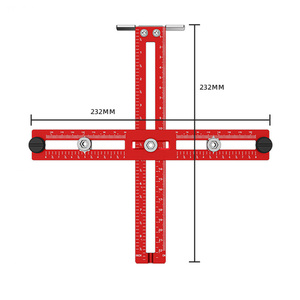 Imbot Adjustable <strong>Hole</strong> Punch Locator <strong>Drill</strong> Guide Suitable <strong>for</strong> Deep Drawers Aluminum Alloy <strong>for</strong> Installation Drawer &amp; Door Handle - Product Image 5