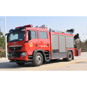 <span class=keywords><strong>Camion</strong></span> de pompiers Sinotruck HOWO 340HP, véhicule de sauvetage, citerne à <span class=keywords><strong>pompe</strong></span> avec roues motrices 4x2 pour <span class=keywords><strong>pompe</strong></span> de lutte contre l'incendie, moniteur 119 - Product Image 2