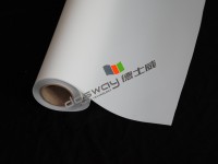 Publicité extérieure Eco-Solvent Backlit PET Film 220gsm 155 Microns Light Box Film Imperméable Mat/Brillant Côté