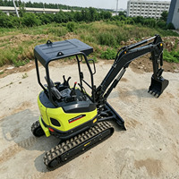 Mini Excavadora de 2.5 Toneladas en Oferta, con Motor Kubota Euro5 Epa, Excavadora Pequeña de 3 Toneladas con Sistema Hidráulico para Construcción Agrícola