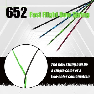 <span class=keywords><strong>Old</strong></span> Mountain Arhcery Fastflight Green 652 BCY Personalizar Bow String Material Tiro con arco Bowstring - Product Image 3