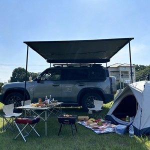 Toldo Lateral para Automóvil, Ultraligero, Plegable, de Oxford, Toldos Laterales Portátiles, Plegables y Retráctiles, Protección Solar para <span class=keywords><strong>Techo</strong></span> de Automóvil - Product Image 6