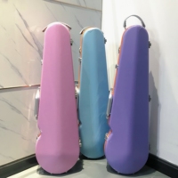 Étui de violon en fibre de verre spécial coloré de haute qualité à vendre