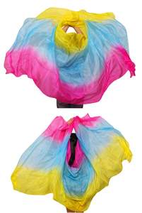 3 вида цветов Шелковый шарф для танца живота - Product Image 3