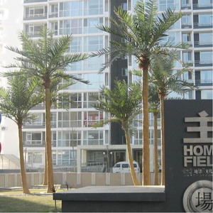 Tamaño personalizado <span class=keywords><strong>Palma</strong></span> Areca <span class=keywords><strong>Palma</strong></span> Planta artificial Diseño de lujo Alto Certificado UV Metal y plástico para la decoración del hogar y el jardín - Product Image 6