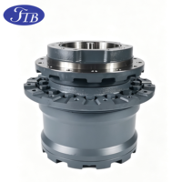 Boîte de vitesses de translation FTB 9080113 EX120-2, 14 trous supérieurs, 16 trous inférieurs, arbre moteur 23T pour réducteur final d'excavatrice Hitachi EX120-2, pièces OEM