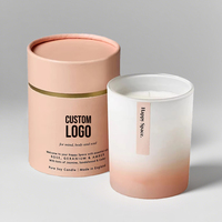 Envase de Cartón Biodegradable con Logotipo Personalizado, Etiqueta Privada, Difusor Cilíndrico Redondo de Lujo para Cosméticos, Tubo de Papel para Velas