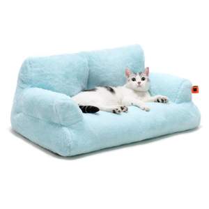 Offre Spéciale hiver écologique canapé pour animaux de compagnie lapin <span class=keywords><strong>fourrure</strong></span> chien lit chat lit amovible lavable chien canapé lit tapis chenil nid - Product Image 3