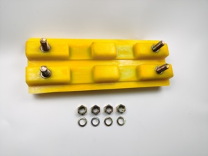 وسادة مسار عالية الجودة 260*120 مم لآلات تمهيد الأسفلت M2000/M1900/M1200، وسادة مشي بولي 2411111 لآلة تفريز الطرق - Product Image 6