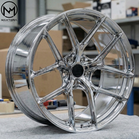 Maxtera Geschmiedete Maßgefertigte P101SC-Style PKW-Räder für Porsche 911 Corvette BMW M3 M4 M5 X5M Audi RS AMG Tesla Leichtmetallfelgen