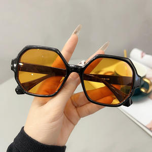 サングラス女性新メガネ男性韓国版潮型サングラスラウンドフェイススリムUV保護97203 - Product Image 2