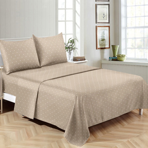 Ensemble de draps en microfibre moderne, taille double, pleine, queen, king, 100% polyester, certifié OEKO-TEX, 1800TC, couleurs et logo personnalisables - Product Image 3