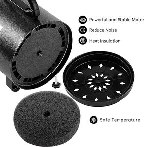 Máy sấy chó tốc độ cao Máy Sấy Tóc Chó, tốc độ điều chỉnh vô cấp, Máy Sấy vật nuôi chuyên nghiệp với 4 vòi phun khác nhau và một bàn chải - Product Image 4