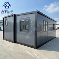 Yeni Tasarım Prefabrik Küçük 20Ft 40Ft Genişletilebilir Konteyner Ev Prefabrik Dış Mekan Ev Banyo İnşaatı Emlak