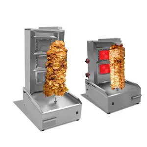Mesin Kebab Otomatis Elektrik, Oven Pemanggang Bebek Stainless Steel