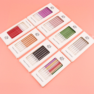 Decorazione all'ingrosso della torta del bambino di colore della fabbrica a spirale candele di compleanno paraffina cera per bambini decorazioni del partito - Product Image 1