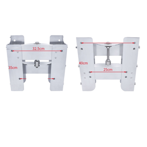 Nouveau <span class=keywords><strong>KOETSU</strong></span> 40HP moteur hors-bord plaque de poupe levage suspendu support de moteur en alliage d'aluminium réglage manuel modèle d'hélice de navire - Product Image 3