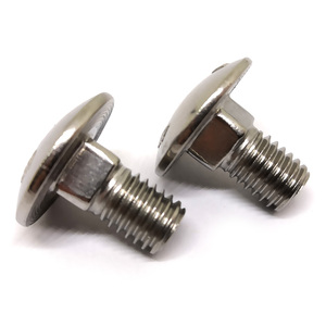 สกรูหัวจม DIN 603 M3 M4 M8 M10 1/2 นิ้ว สแตนเลส พร้อมน็อต - Product Image 3