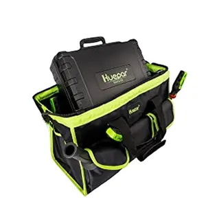 Сумка для инструментов Huepar, 19 дюймов, большая сумка-тоут для хранения инструментов с 20 карманами