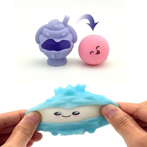 9 Styles de Jouets Extensibles Souples à Presser, Thème Fruits, Boissons et Aliments, pour Jeu d'Imitation et Déguisement, avec Motifs Kawaii et Emoticon Mignons - Product Image 3