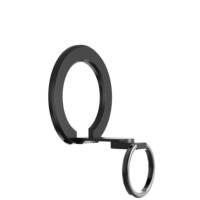 Support de téléphone portable magnétique FY52-D UFO avec anneau, rotation à 360 degrés, léger, fin, super magnétique, pliable