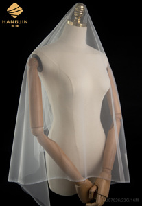 100% Polyester Bán Buôn Vải Tuyn Bridal Lưới Net Tricot Cho Mạng Che Mặt Wedding Dress Trang Trí - Product Image 4