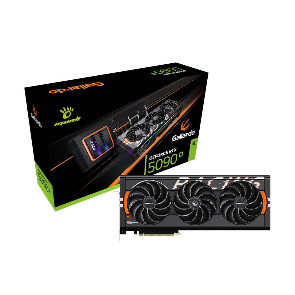 Manli Gallardo GeForce RTX 5090 D OC 32GB GDDR7 グラフィックスカード