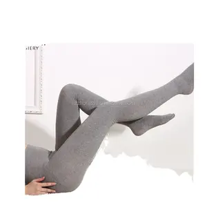 Sexy che dimagrisce cotone/nylon/spandex open toe leggings per le donne/della signora