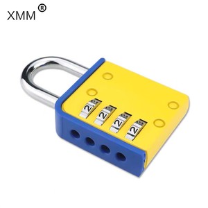 Serrure à combinaison à 4 chiffres en alliage de zinc, pour valise, sac à main, coffre-fort, serrure à <span class=keywords><strong>code</strong></span>, casier, XMM-8072L, grand <span class=keywords><strong>cadenas</strong></span> à combinaison - Product Image 3