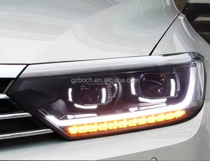 Ensemble de phares pour <span class=keywords><strong>Volkswagen</strong></span> Magotan B8 16-19, ensemble de lampes avant de voiture, conversion LED, clignotants séquentiels matriciels - Product Image 3