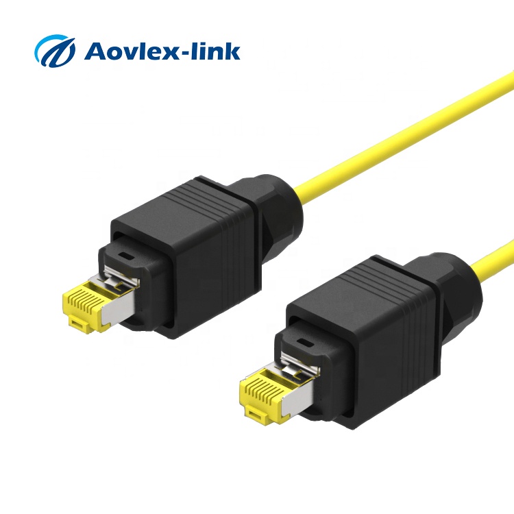 PUSHPULL RJ45 8P8C PROFINET промышленный кабель Ethernet промышленный Интернет-кабель в сборе