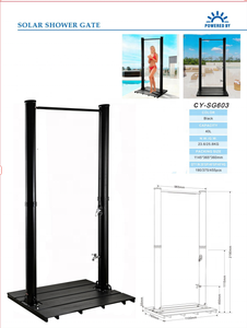 <span class=keywords><strong>Douche</strong></span> de jardin autonome CYEN 40L, nouvelle conception, économie <span class=keywords><strong>d</strong></span>'énergie, réservoir noir, <span class=keywords><strong>douche</strong></span> <span class=keywords><strong>solaire</strong></span> extérieure - Product Image 4