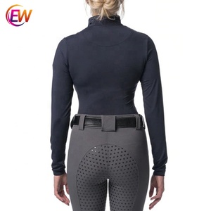 Maglietta Sportiva EW a Maniche Lunghe per Equitazione, Camicia da Cavallerizza - Product Image 2