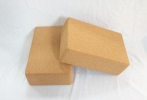 Bloque de corcho para Yoga, ladrillo de Yoga, gimnasio, Fitness, no tóxico, juego de ejercicio, respetuoso con el medio ambiente, CYB-200100 Natural, Cunstomize CN;SHG - Product Image 4