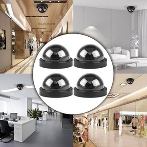 Dome Dummy Fake <strong>Security</strong> Camera Indoor IR Infrared LED <strong>Blink</strong> Flashing Light CCTV Waterproof Simulation - Product Image 4