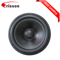 Usine directe 18 pouces fer Subwoofer voiture Woofer matériel haut de gamme pour l'amélioration audio de la voiture
