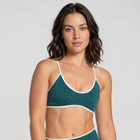 Nouveau soutien-gorge de yoga sans couture en Spandex/Nylon à imprimé léopard et blocs de couleur, avec bretelles absorbant les chocs, pour le sport et l'extérieur