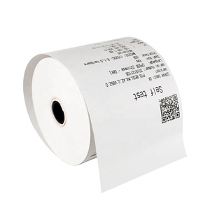 Rouleaux de papier thermique bleu <span class=keywords><strong>80x80</strong></span> mm pour terminal de point de vente ou guichet automatique - Product Image 2