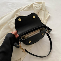 Sac à bandoulière de luxe haut de gamme pour femme, sacoche sous le bras à fermeture éclair avec chaîne, sac à bandoulière croisé