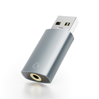 COMTANG BH04 3,5mm HiFi USB Externe Soundkarte Aluminiumgehäuse 16bit48kHz Plug&Play Windows Mac Linux Mikrofon Großhandel OEM