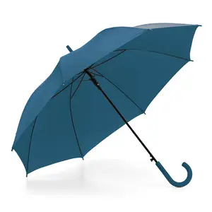 أرخص مظلة بالجملة للترويج ، مظلة عصا بلون لامع مع مقبض J