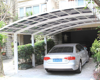 Cochera para RV, Estructura de Aluminio Extra Alta, Toldo Impermeable para Autocaravanas y Estacionamiento de Vehículos Grandes