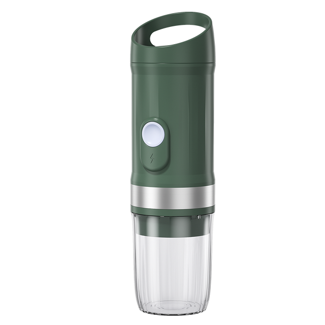 Portable 3-in-1 Espresso Coffee Maker with Heated Capsule Function USB & Battery Powered Stainless Steel for Hotel and Car Use