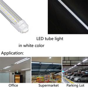 Tube LED T8 45W SMD2835 5ft F60T12 R17d, remplacement pour ampoules fluorescentes HO, connexion double extrémité, avec ballast en aluminium et bypass - Product Image 6