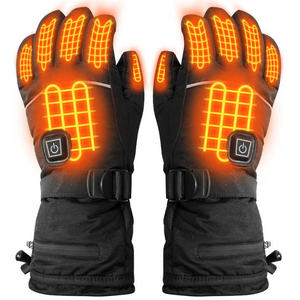 Guantes Térmicos de Invierno para Exteriores, Impermeables, Resistentes al Viento, para Conducir, Ciclismo, Esquí, Recargables, con Batería Eléctrica de Infrarrojos Lejanos - Product Image 4
