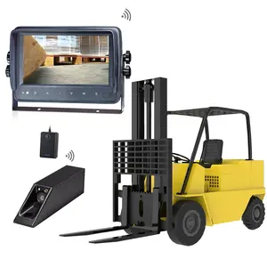 STONKAM kablosuz Forklift kamera sistemi forklift ile monitör ve şarj edilebilir pil paketi