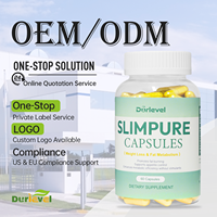 Capsules Minceur Garcinia Cambogia 60 Pièces par Flacon OEM ODM Marque Privée Fournisseur Exportateur Personnalisé Qualité Alimentaire Eau Pure en Vrac