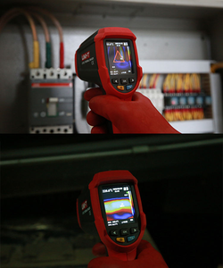 กล้องถ่ายภาพความร้อนอินฟราเรดแบบพกพา UNI-T UTi32 ตรวจจับจุดร้อน-เย็น ติดตามอัตโนมัติ แบตเตอรี่ใช้งานได้นาน 7 ชั่วโมง ชาร์จผ่านพอร์ต Type-C - Product Image 2