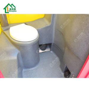 Toilettes publiques mobiles à usage unique écologiques, cabine de camping en plein air, toilettes préfabriquées modulaires portables, lavabo avec <span class=keywords><strong>miroir</strong></span> - Product Image 2