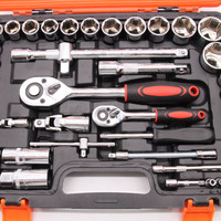 2023 outils de mécanicien 62 pièces clé à cliquet à douille ensemble d'outils à main Kit d'outils de réparation professionnels automobiles